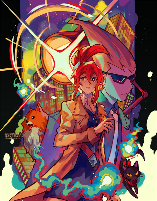 Ghost Trick 11x14" Print