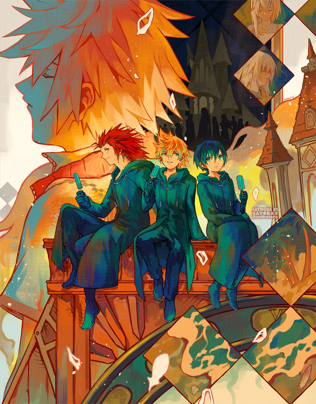 KH 358/2 Days Print 11x14"