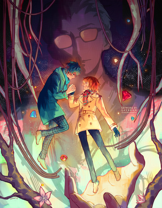 P5 Joker & Akechi "Your Heart's Wish" Print 11x14"