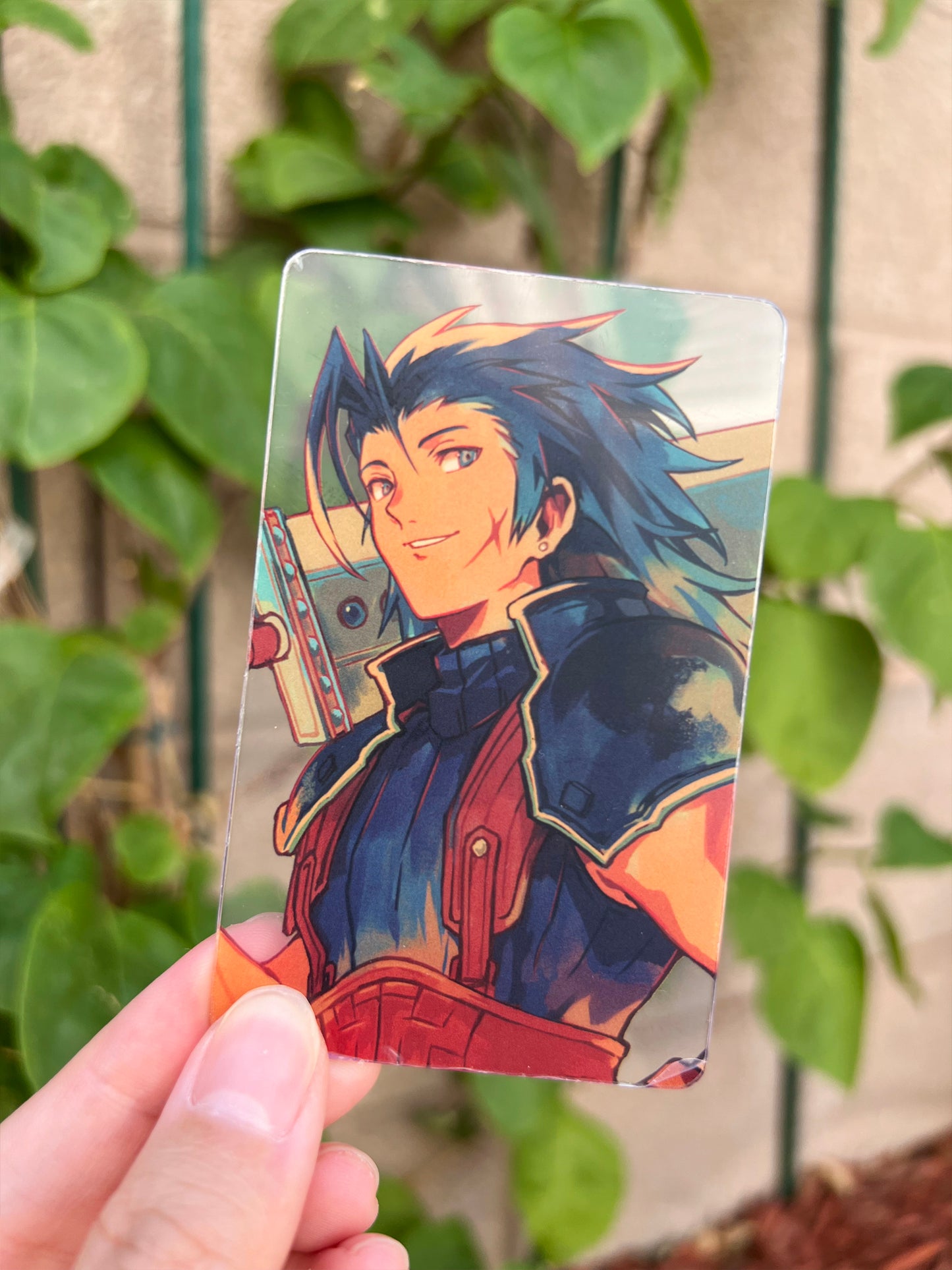 FF7 Zack & Cloud Clear Photocards