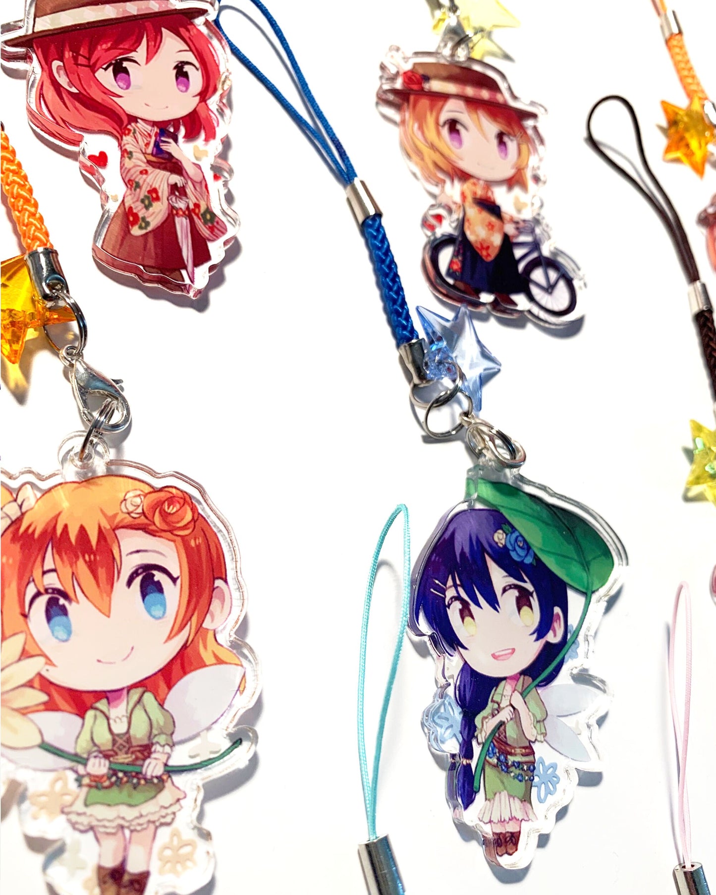 Love Live Muse 2" Clear Double-sided Acrylic Charms