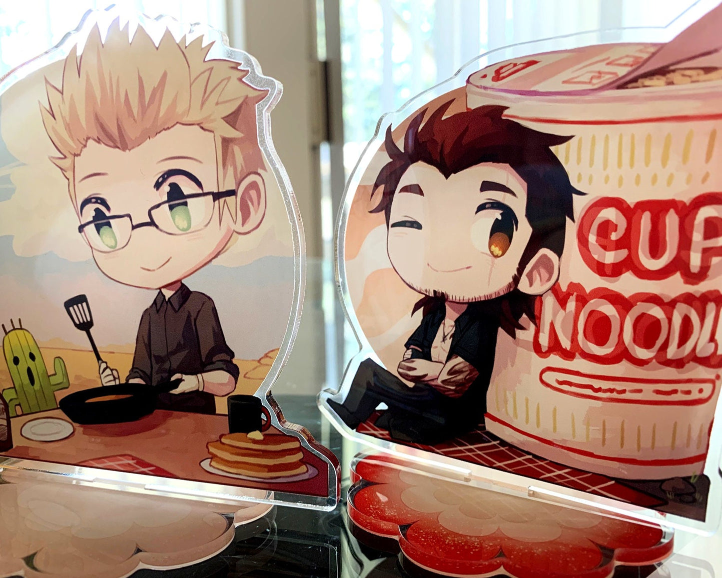 Final Fantasy XV 4.5" Clear Acrylic Stands