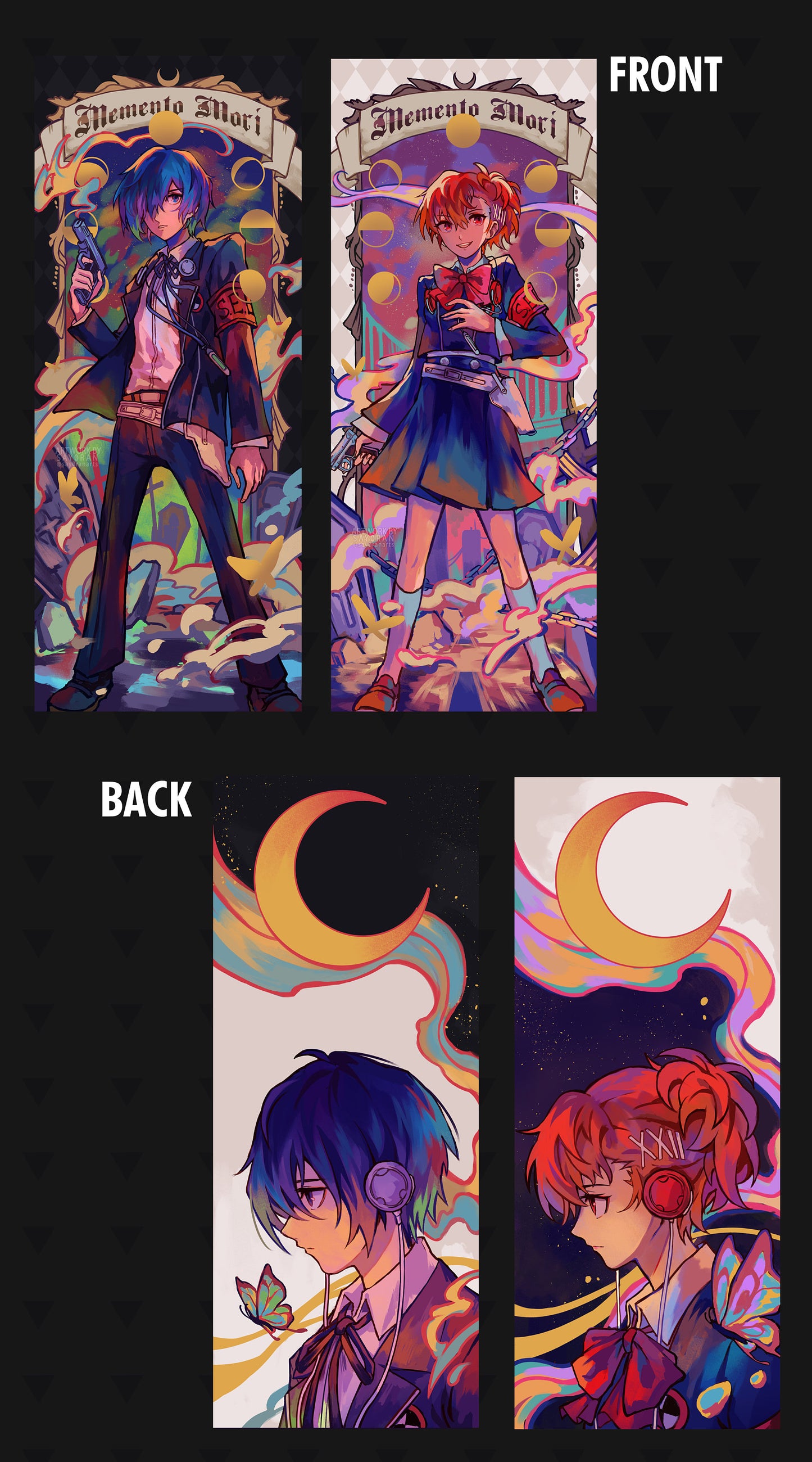 P3 Protagonists Foil Bookmarks