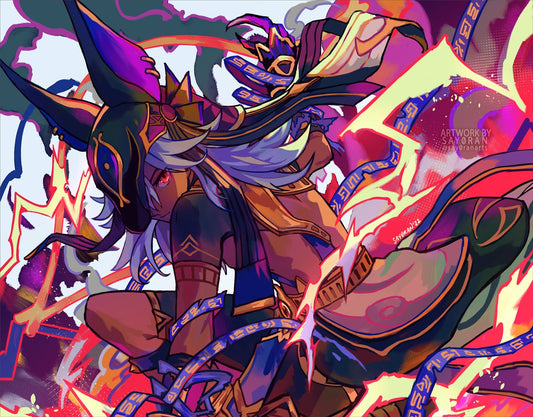 Genshin Impact Cyno Print 11x14"
