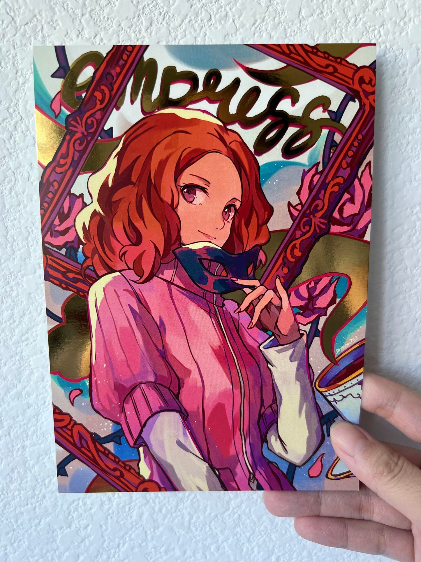 P5 Haru Okumura "Empress" 5x7" Mini Foil Print