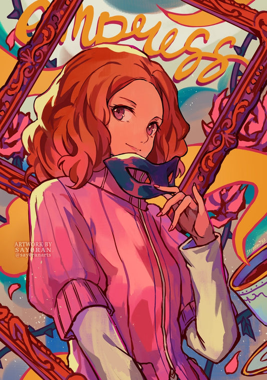 P5 Haru Okumura "Empress" 5x7" Mini Foil Print