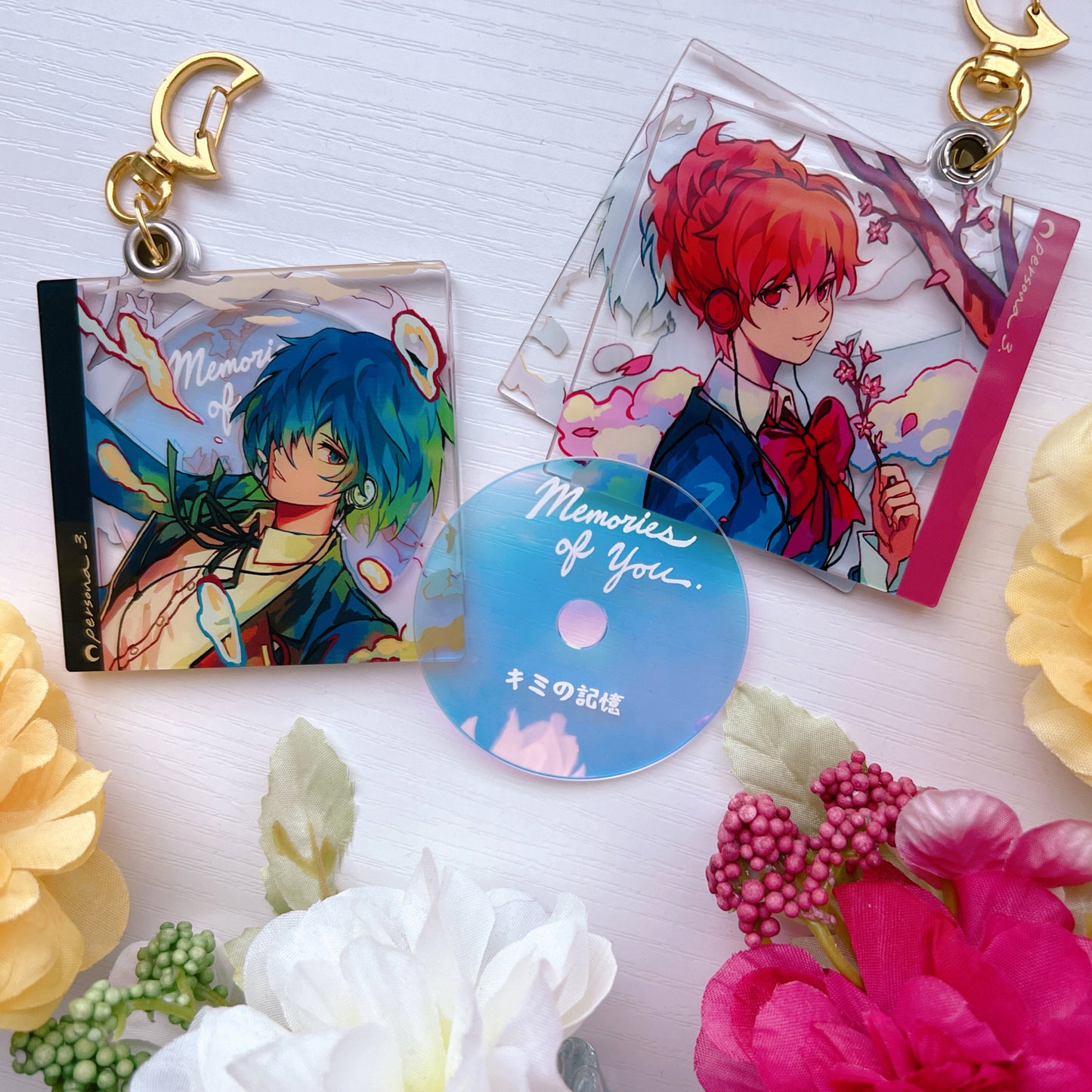 Persona Acrylic CD Charms
