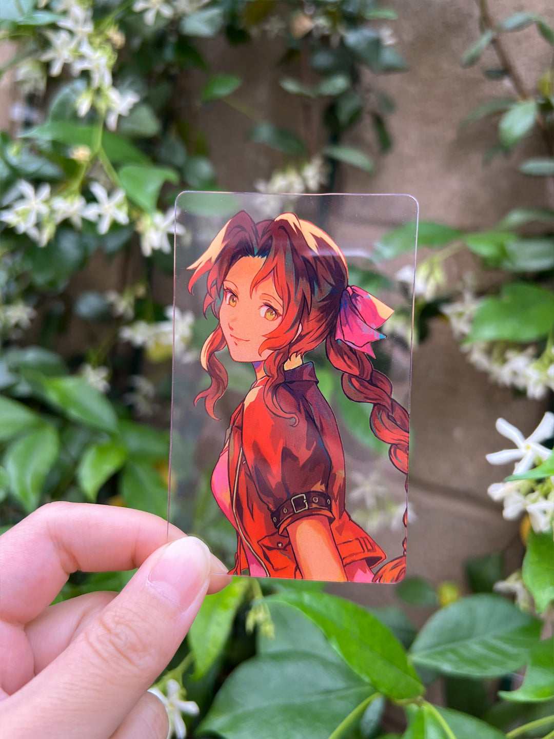 FF7 Tifa & Aerith Clear Photocards