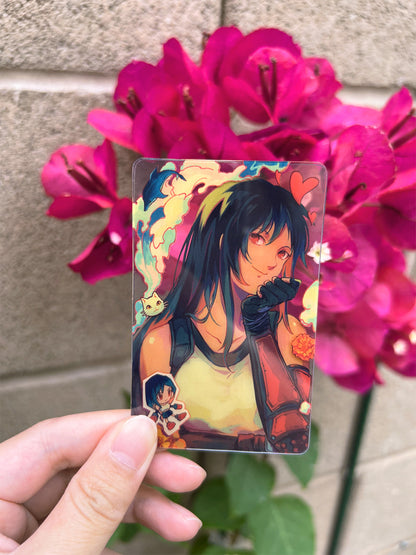 FF7 Tifa & Aerith Clear Photocards