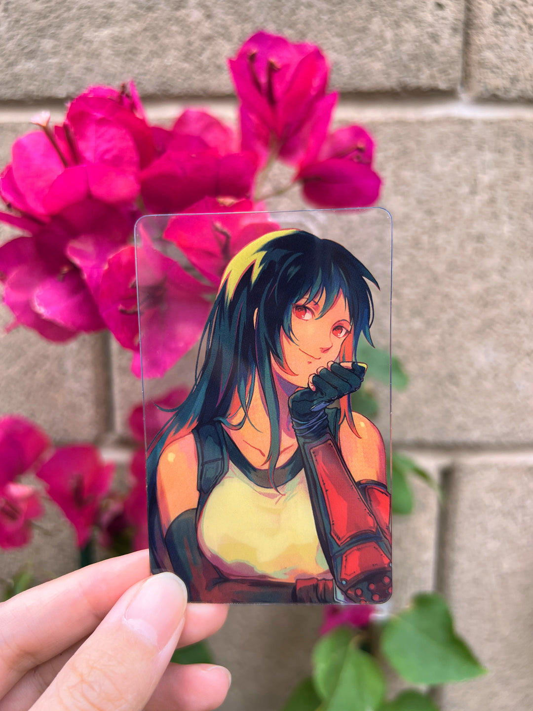 FF7 Tifa & Aerith Clear Photocards