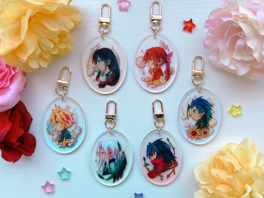 FF7 2.5" Acrylic Charms