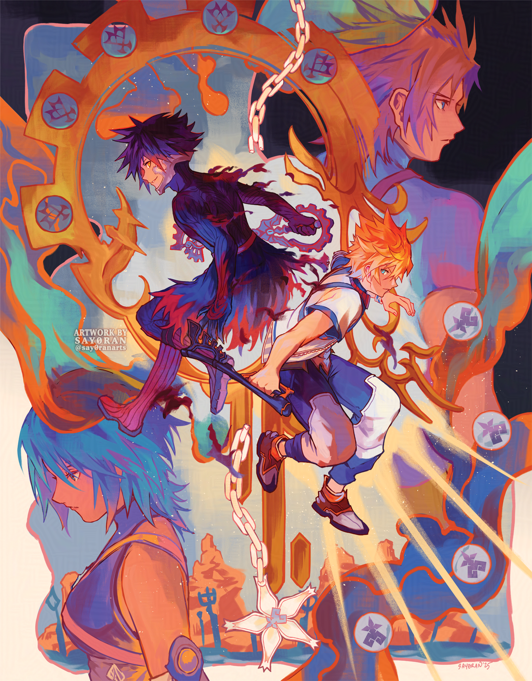 KH Birth by Sleep Print 11x14"