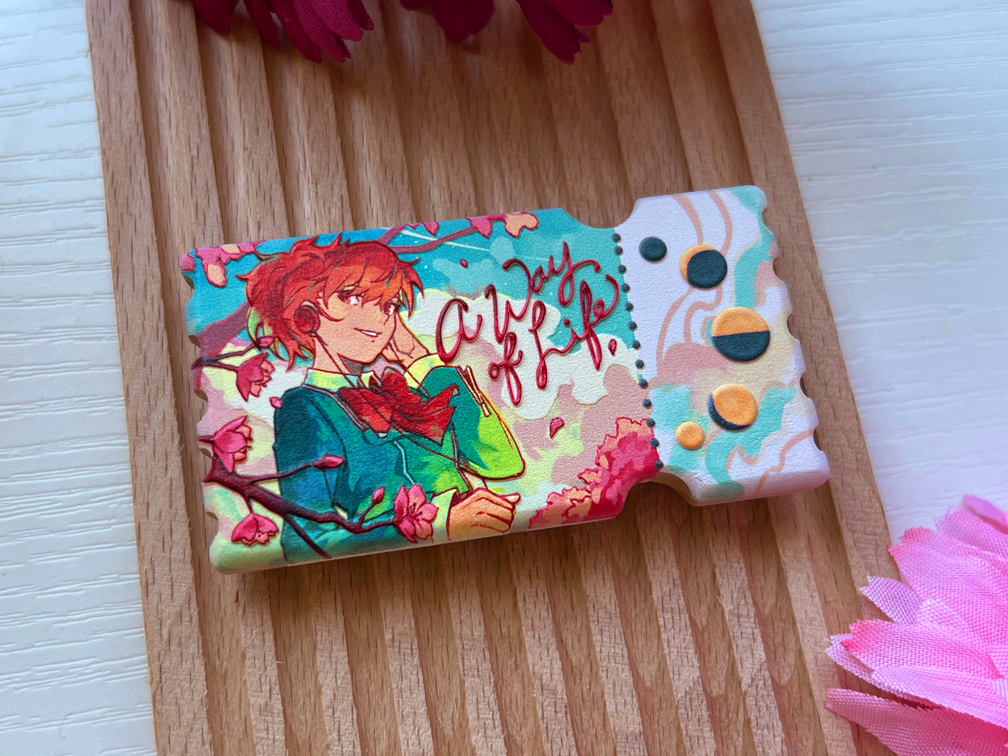P3 Protagonists Embossed Wood Magnets