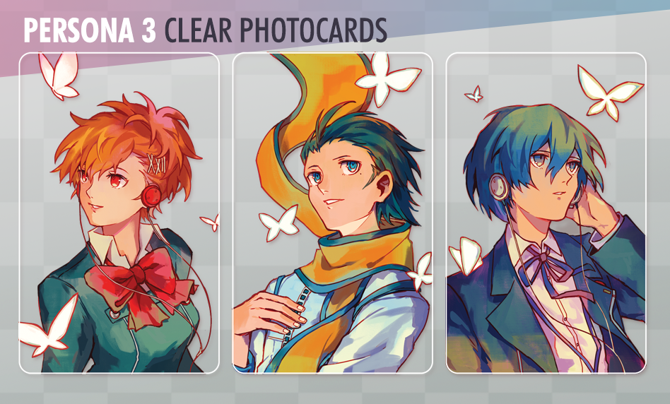 P3 Clear Photocards