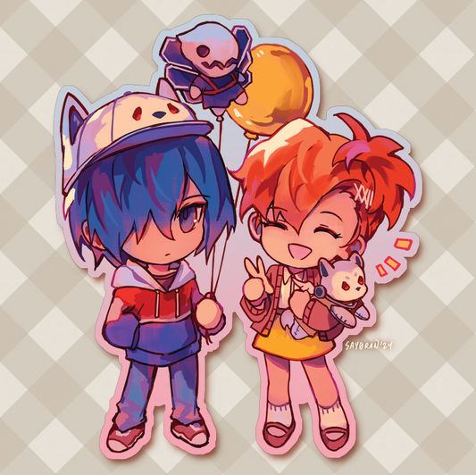 P3 Protags 3" Vinyl Sticker
