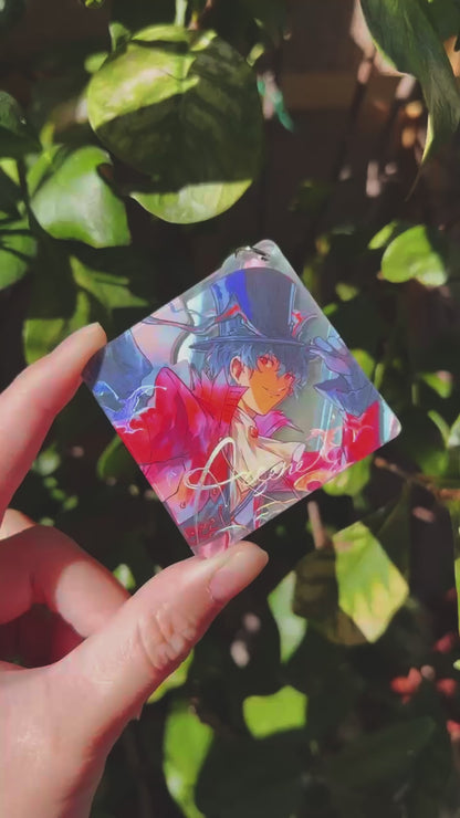 P5 2.5" Royal Trio Aurora Film Acrylic Charms