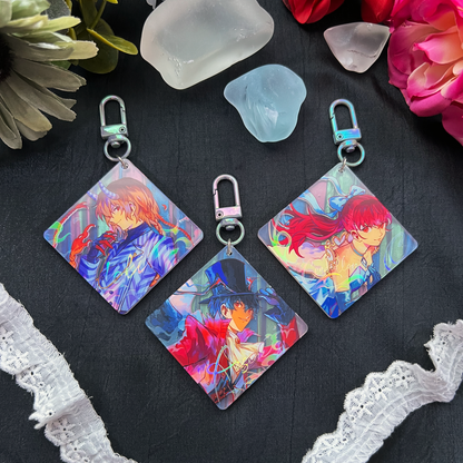 P5 2.5" Royal Trio Aurora Film Acrylic Charms