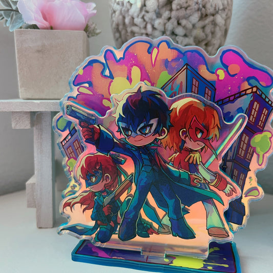 P5 Royal Trio Standee