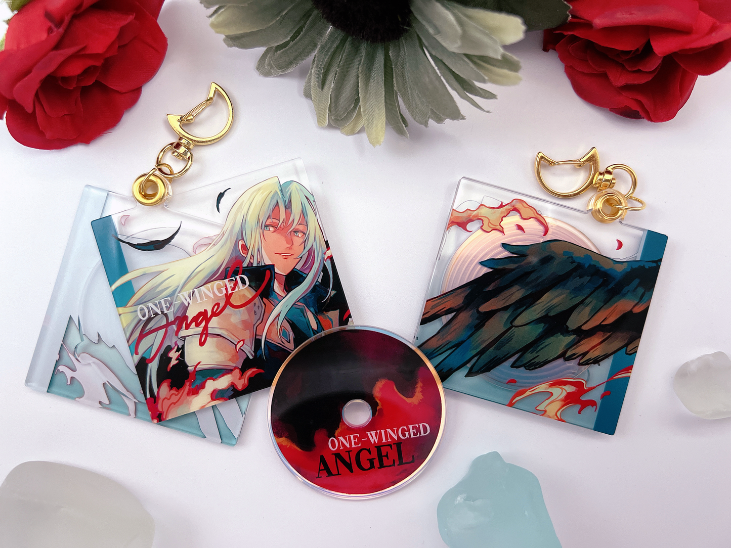 FF7 Sephiroth CD Charm
