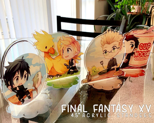 Final Fantasy XV 4.5" Clear Acrylic Stands