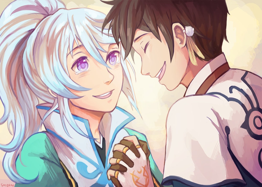 ToZ Sorey and Mikleo 5x7" Print