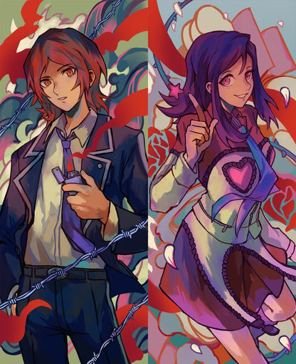 P2 Tatsuya & Maya Foil Bookmarks