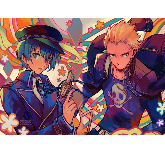 P4 Naoto & Kanji Mini Prints 5x7"